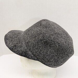 Clyde Wool Cap Hat Gray